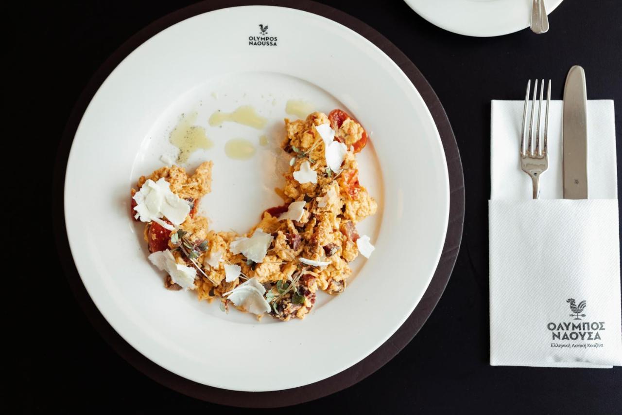 On Residence - Small Luxury Hotels Of The World Thessaloniki Exterior photo A plate of Greek scrambled eggs
