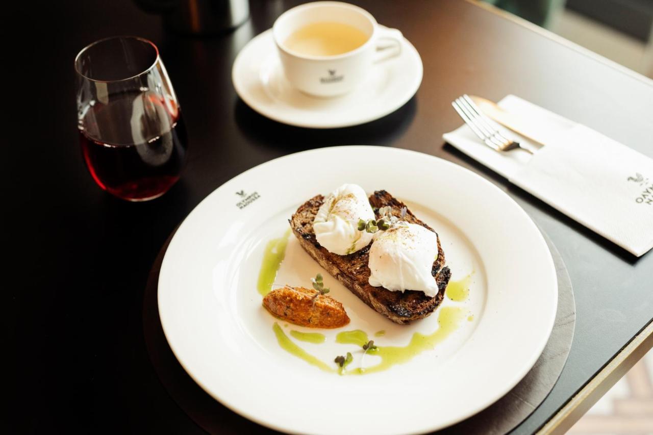 On Residence - Small Luxury Hotels Of The World Thessaloniki Exterior photo Poached eggs on toast